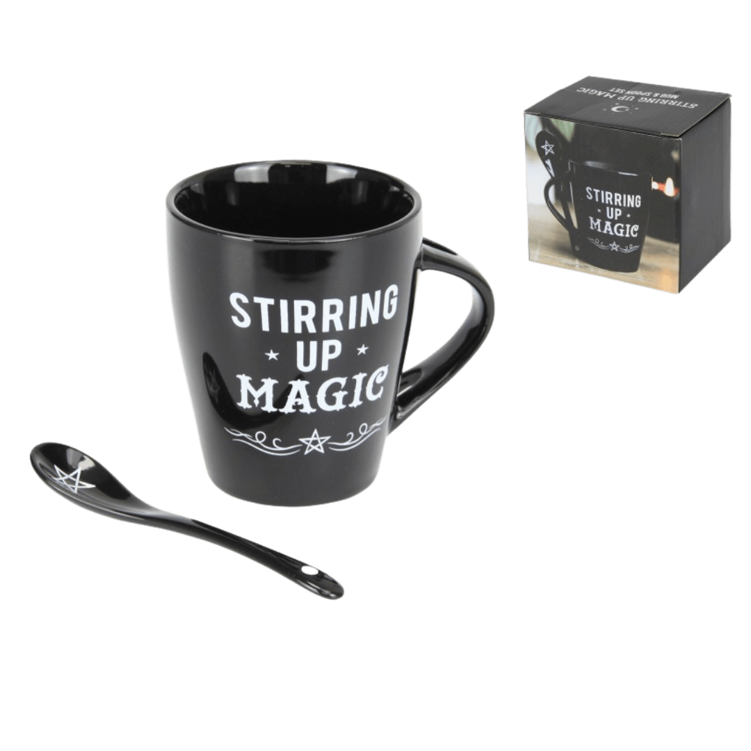 Stirring Up Magic Mug & Spoon Set - Marked by Magic