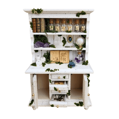 Miniature Witch Apothecary Cabinet - Marked by Magic